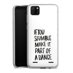 Carry Case Hülle Transparent/glitter ohne Band