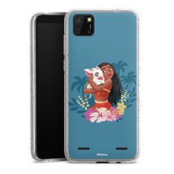 Carry Case Hülle Transparent/glitter ohne Band