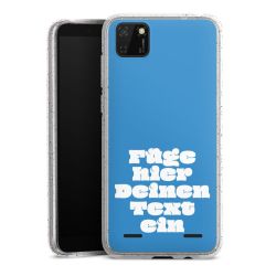 Carry Case Hülle Transparent/glitter ohne Band