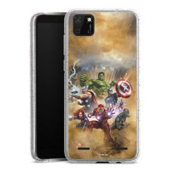 Carry Case Hülle Transparent/glitter ohne Band