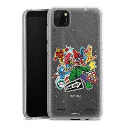 Carry Case Hülle Transparent/glitter ohne Band