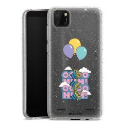 Carry Case Hülle Transparent/glitter ohne Band