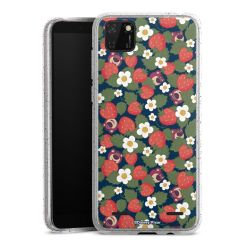 Carry Case Hülle Transparent/glitter ohne Band