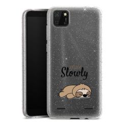 Carry Case Hülle Transparent/glitter ohne Band