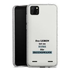 Carry Case Hülle Transparent/glitter ohne Band