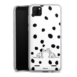 Carry Case Hülle Transparent/glitter ohne Band