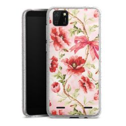 Carry Case Hülle Transparent/glitter ohne Band