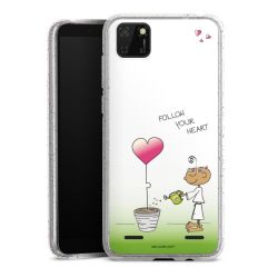 Carry Case Hülle Transparent/glitter ohne Band