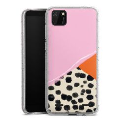 Carry Case Hülle Transparent/glitter ohne Band