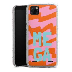 Carry Case Hülle Transparent/glitter ohne Band