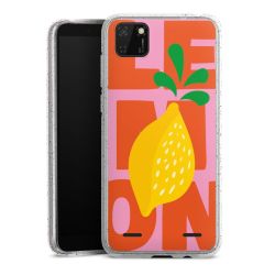 Carry Case Hülle Transparent/glitter ohne Band