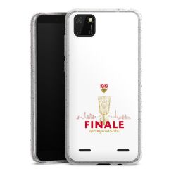 Carry Case Hülle Transparent/glitter ohne Band