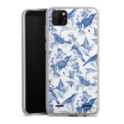 Carry Case Hülle Transparent/glitter ohne Band