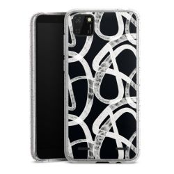 Carry Case Hülle Transparent/glitter ohne Band