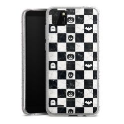 Carry Case Hülle Transparent/glitter ohne Band