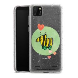 Carry Case Hülle Transparent/glitter ohne Band