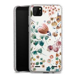 Carry Case Hülle Transparent/glitter ohne Band