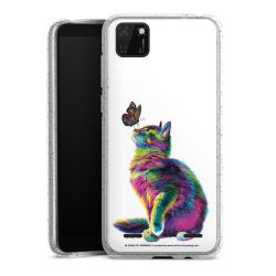 Carry Case Hülle Transparent/glitter ohne Band