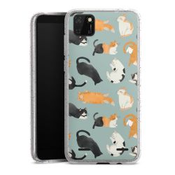 Carry Case Hülle Transparent/glitter ohne Band