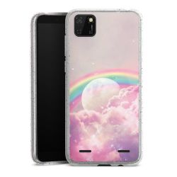 Carry Case Hülle Transparent/glitter ohne Band