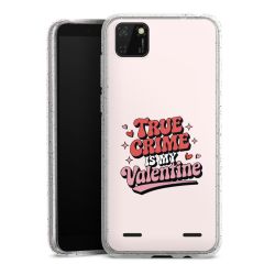 Carry Case Hülle Transparent/glitter ohne Band