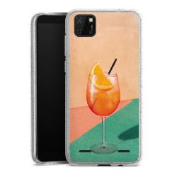 Carry Case Hülle Transparent/glitter ohne Band