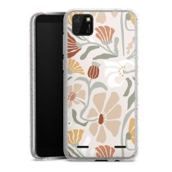 Carry Case Hülle Transparent/glitter ohne Band