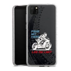 Carry Case Hülle Transparent/glitter ohne Band