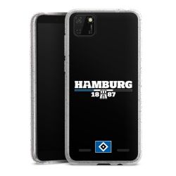 Carry Case Hülle Transparent/glitter ohne Band