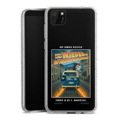 Carry Case Hülle Transparent/glitter ohne Band