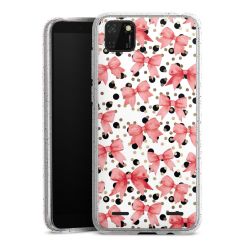 Carry Case Hülle Transparent/glitter ohne Band