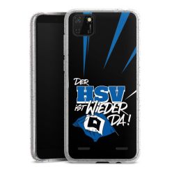 Carry Case Hülle Transparent/glitter ohne Band