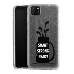 Carry Case Hülle Transparent/glitter ohne Band