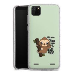 Carry Case Hülle Transparent/glitter ohne Band