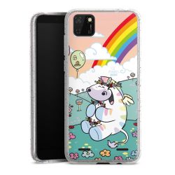 Carry Case Hülle Transparent/glitter ohne Band