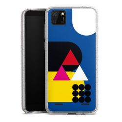 Carry Case Hülle Transparent/glitter ohne Band