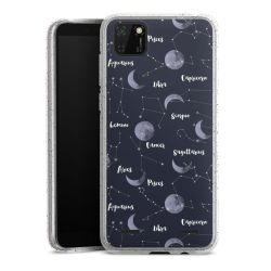 Carry Case Hülle Transparent/glitter ohne Band