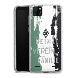 Carry Case Hülle Transparent/glitter ohne Band