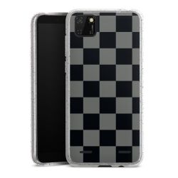 Carry Case Hülle Transparent/glitter ohne Band