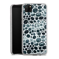 Carry Case Hülle Transparent/glitter ohne Band