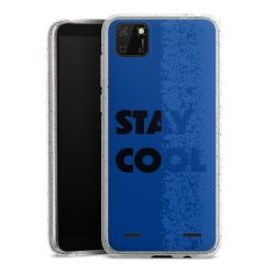 Carry Case Hülle Transparent/glitter ohne Band