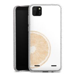 Carry Case Hülle Transparent/glitter ohne Band