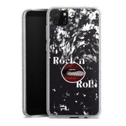 Carry Case Hülle Transparent/glitter ohne Band