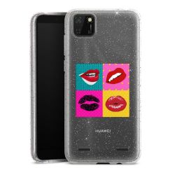 Carry Case Hülle Transparent/glitter ohne Band