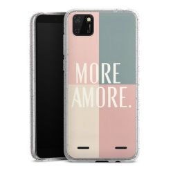 Carry Case Hülle Transparent/glitter ohne Band