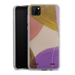 Carry Case Hülle Transparent/glitter ohne Band