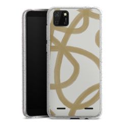 Carry Case Hülle Transparent/glitter ohne Band