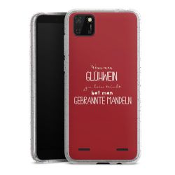 Carry Case Hülle Transparent/glitter ohne Band