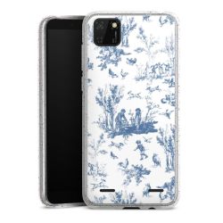 Carry Case Hülle Transparent/glitter ohne Band