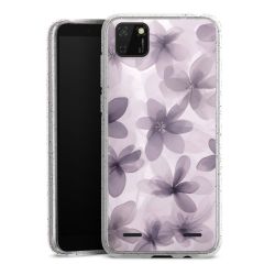 Carry Case Hülle Transparent/glitter ohne Band